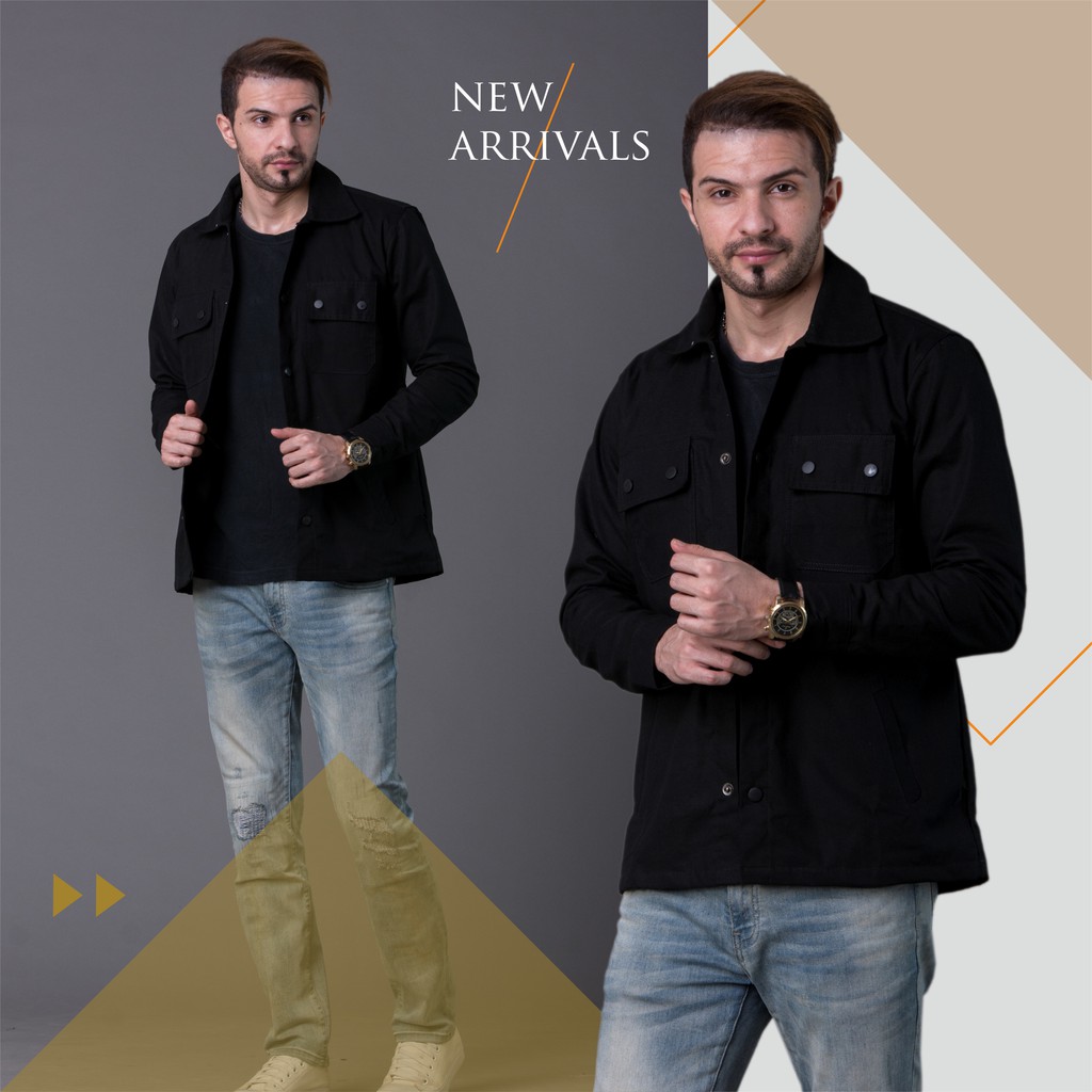 Jaket Semi parka Fobdg bahan Premium