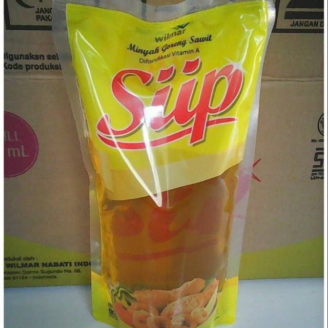 

MINYAK GORENG POUCH SIIP 900ML