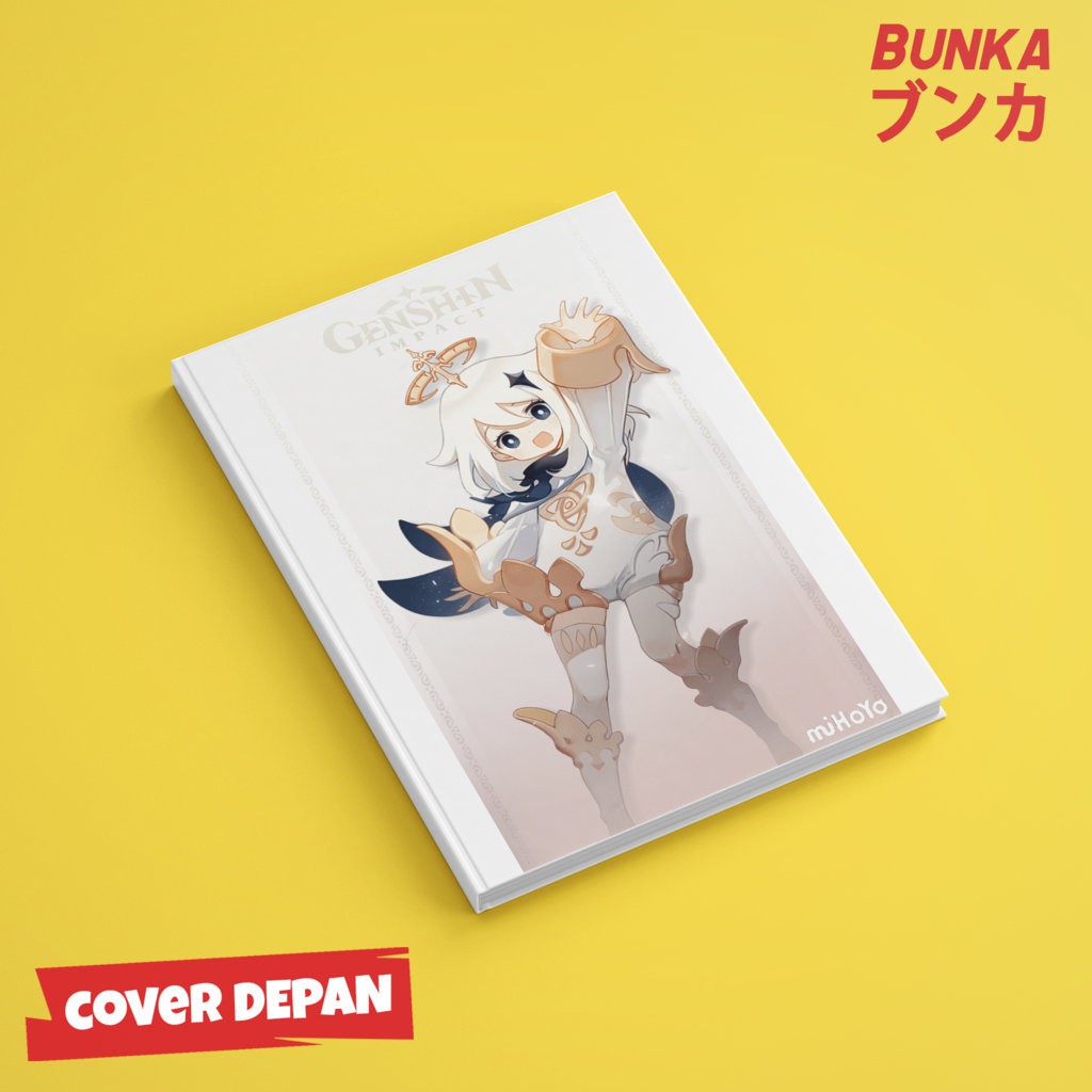 

Notebook Game Genshin Impact Paimon Hardcover A5 Buku Tulis Catatan Notes Agenda Planner Jurnal