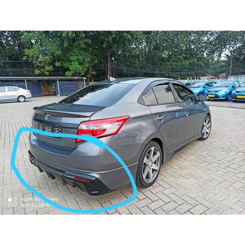 bodykit belakang vios model drive 68
