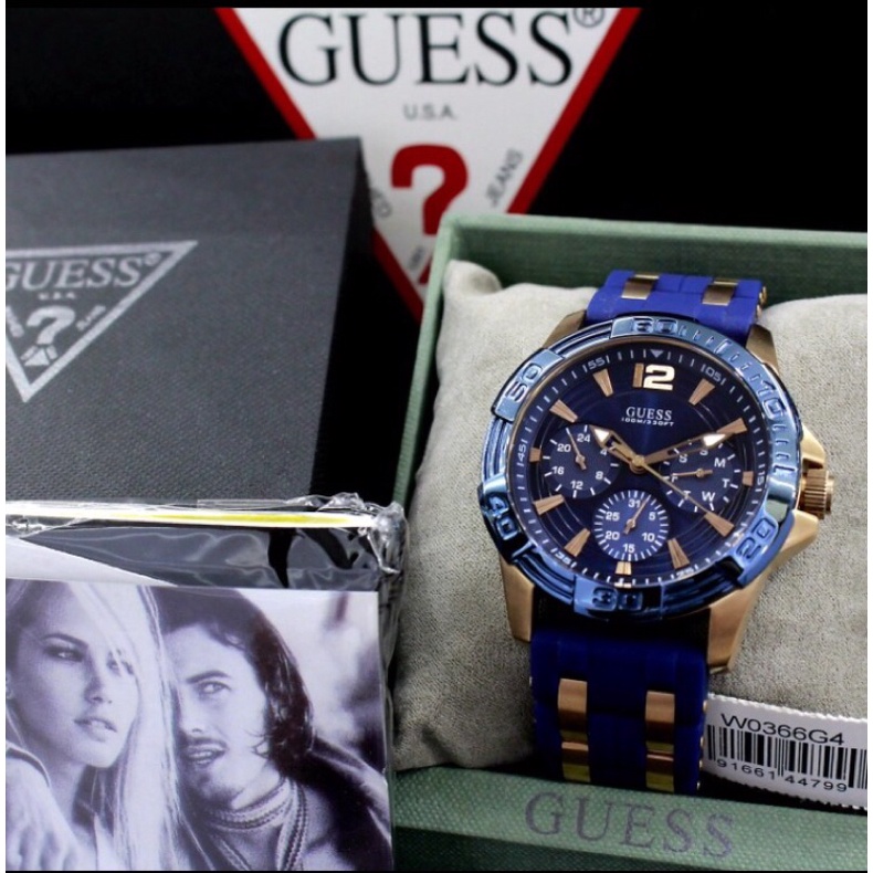 JAM TANGAN PRIA GUESS W03669G4 ORIGINAL GARANSI 1 TAHUN