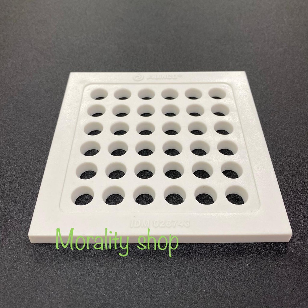 Saringan Got Plat Plastik PVC ALinco Putih 11 cm -Floor Drain abs filter buangan air kamar mandi J04