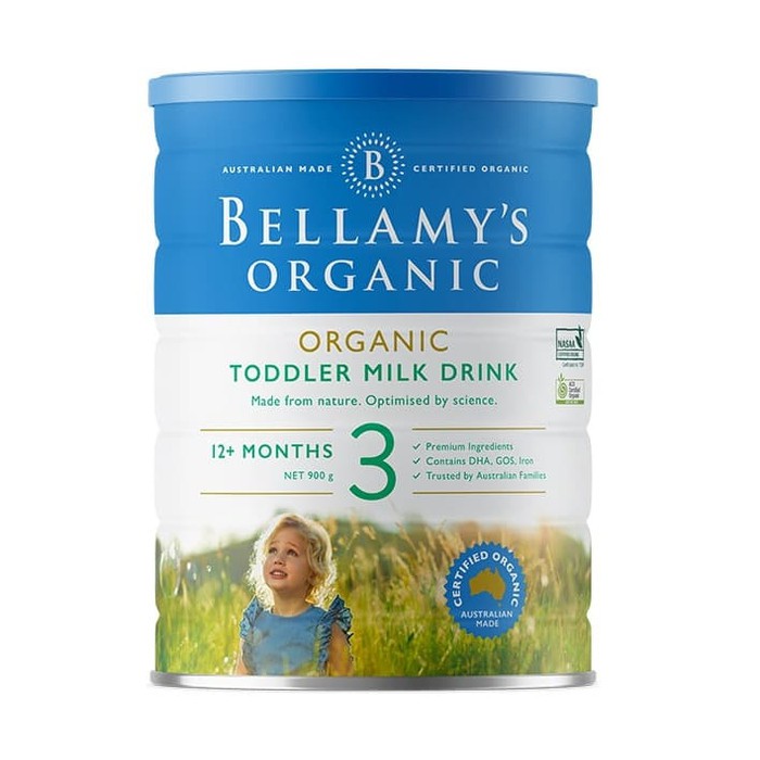 Bellamy's Organic Toddler Milk Formula Step 3 Bellamys Bellamy 900 gr