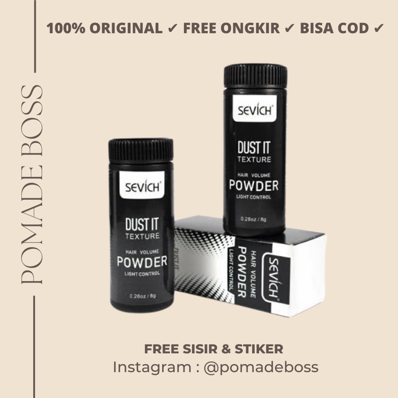 Sevich Hair Powder Pomade Powder 100% ORIGINAL