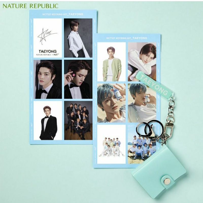Keyring NCT127 X Nature republic taeyong ver