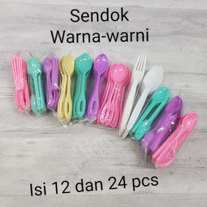 Sendok plastik Warna sendok makan plastik/Sendok Teh/Sendok Es Cream/Sendok Es Krim/Sendok Agar/Send