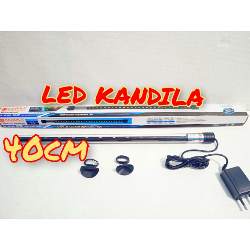 LAMPU AQUARIUM LED 20/30/40/50/60cm KANDILA (MURMER)