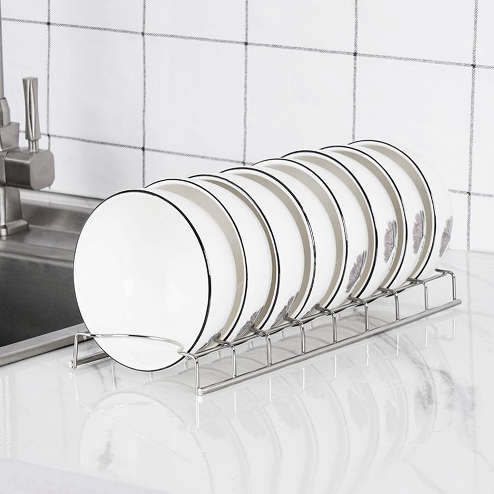 [Elegan] Drain rack Bowl rack Sendok Garpu Tutup Rak Organizer Dapur Rak Penyimpanan Aksesoris Dapur