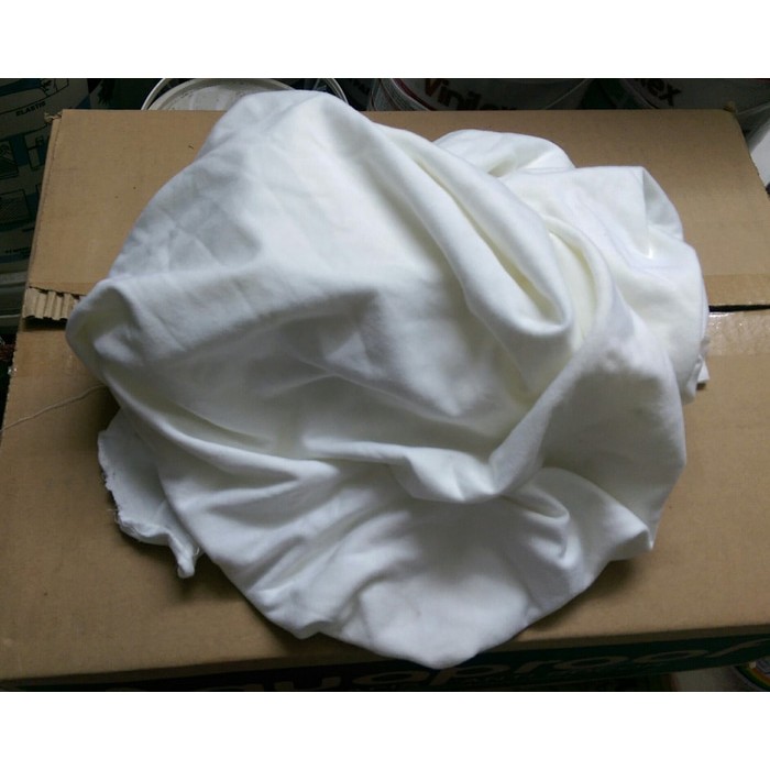 KAIN LAP MAJUN PUTIH ( 100 GRAM ) KAIN BAL BALL