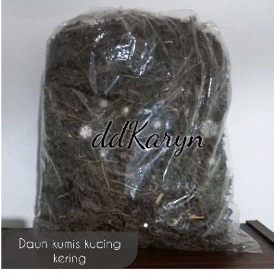 

250gr 1/4kg daun kumis kucing kering