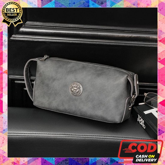 Big Sales Clutch Pria Premium Clutch Branded Import New F96 Yw253 Handbag Coklat Tas Tangan Kulit Pr