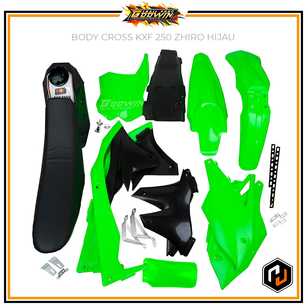 Body Trail Set Cover Bodyset HARVY MX KXF 250 ZHIRO PNP KLX 150 BIGFOOT TERBARU