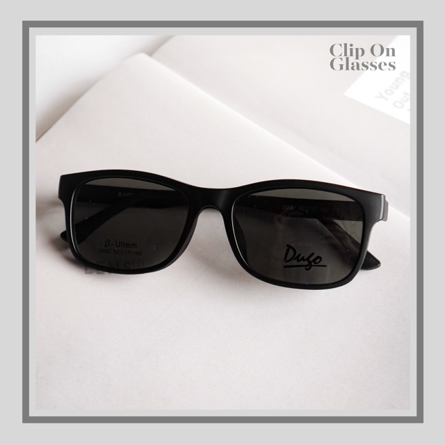 Kacamata clip on lensa antiradiasi (dugo 2002)