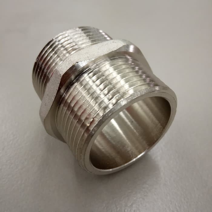 WESTPEX fitting pipa PEX double nepple copper