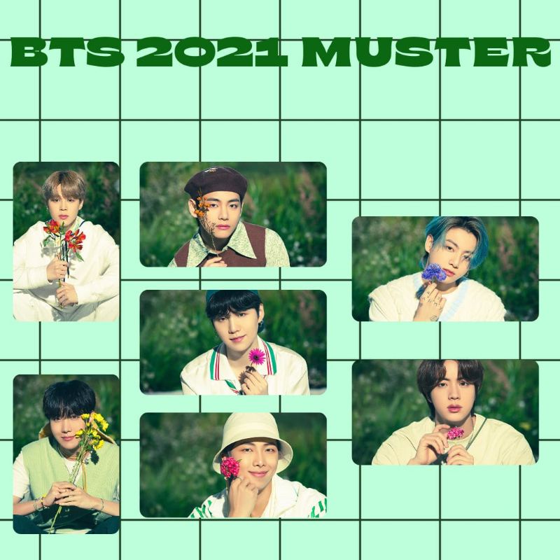 Photocard BTS | 2021 Muster