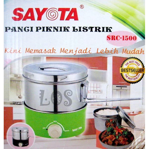 Panci Listrik Sayota Multi Cooker SRC-1500 (00112.00118)