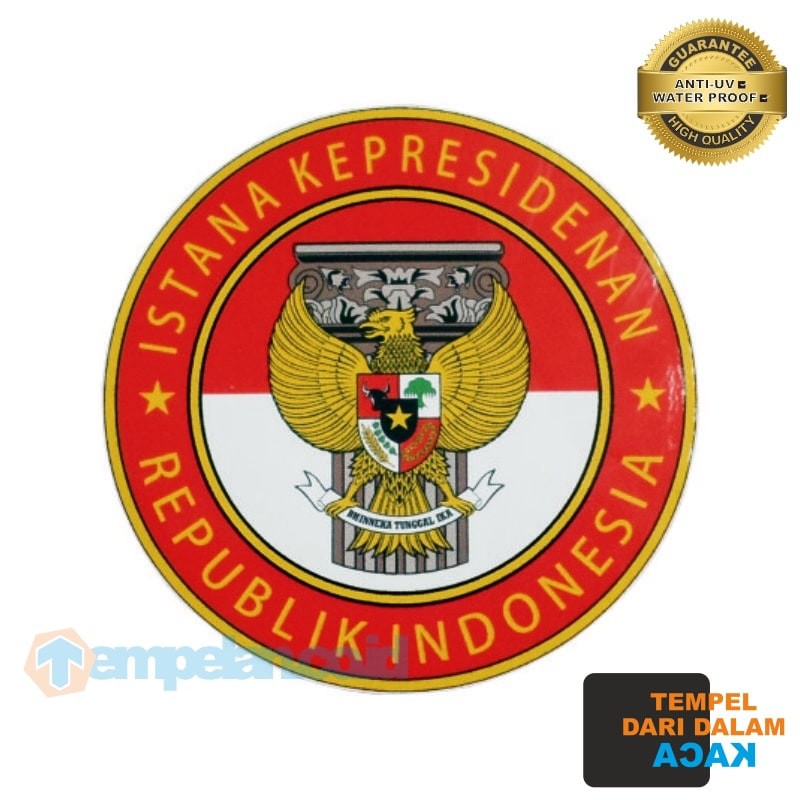 

STIKER ISTANA KEPRESIDENAN RI (TEMPEL DALAM KACA)