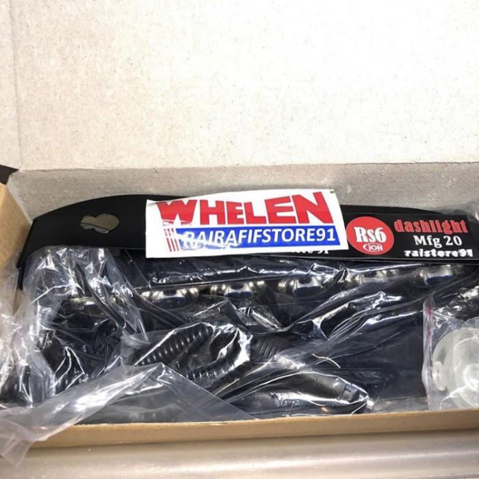 Strobo Dashboard Rs6 ion Terang buta sekelas whelen terangnya murah