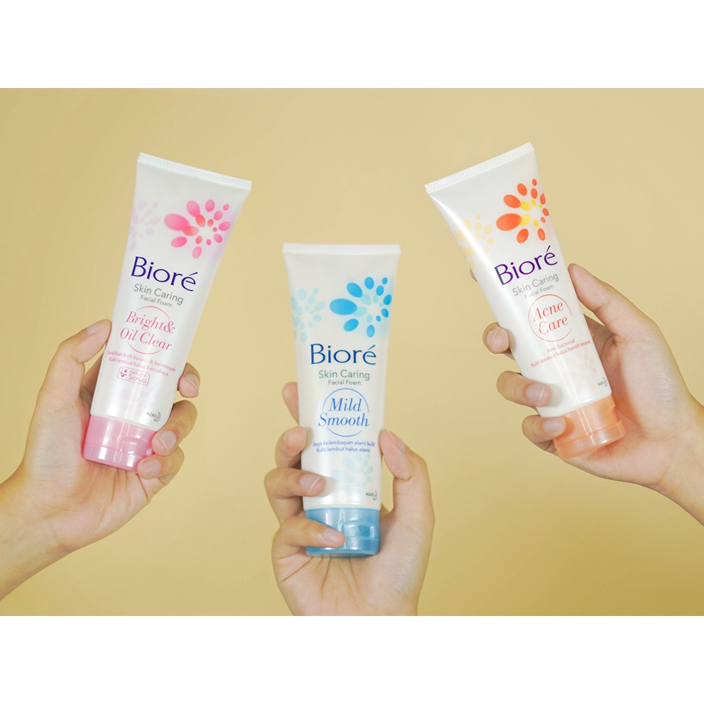 BIORE FACIAL FOAM 100gr CLEANSING FOAM CEWEK