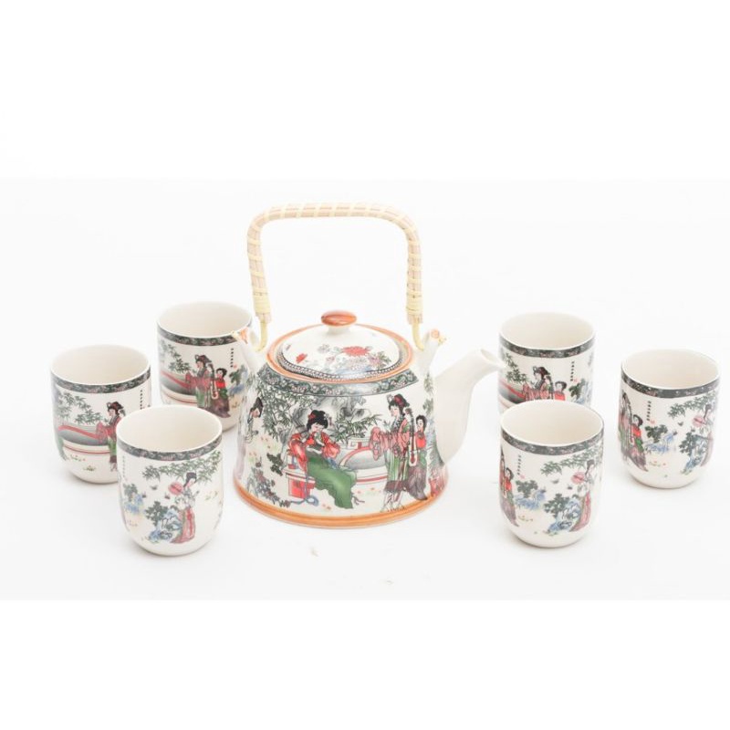 Jual Tea Set Keramik Jepang Shopee Indonesia 2418