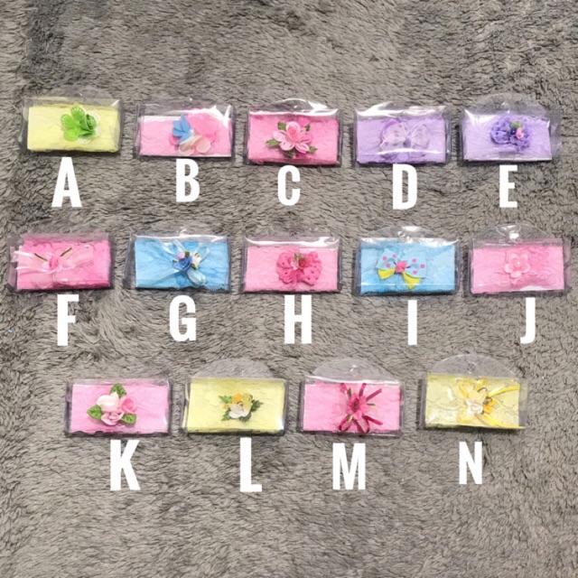 Bandana Bayi / Headband Bayi dengan Brukat Pita Bunga Besar