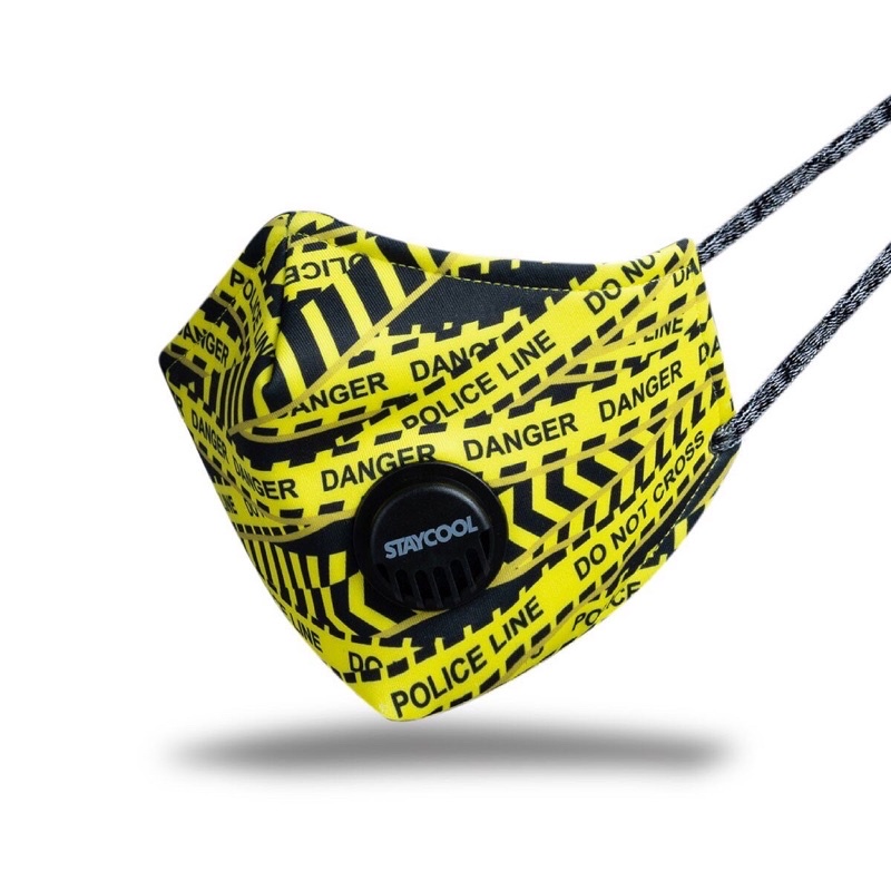 masker staycool police line