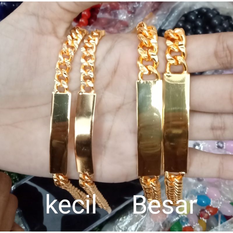 Gelang xuping wanita lapis emas xuping 18 cm