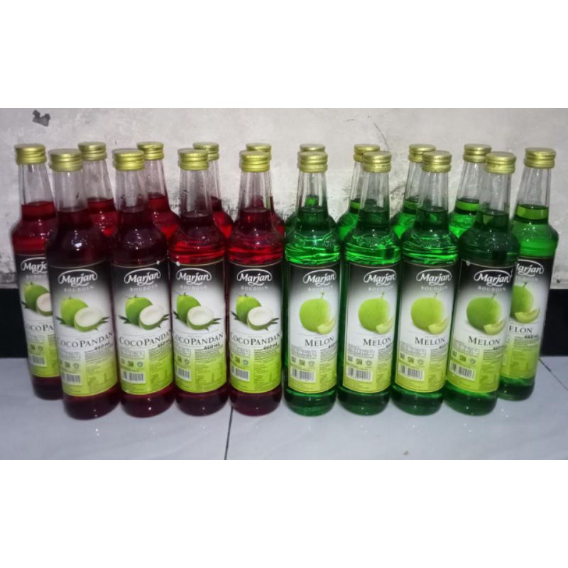 

Sirup Marjan Squash Boudoin Melon Orange Cocopandan Leci Lemon 450 / 460 ml