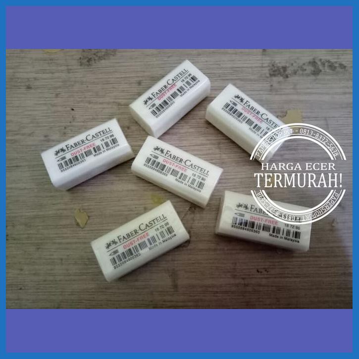

PENGHAPUS STIP FABER CASTELL KECIL PUTIH ( FREE DUST )