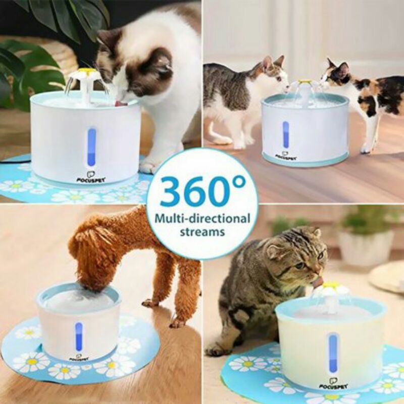 Tempat Minum Kucing Anjing Water Dispenser Fountain  2.4 Liter original