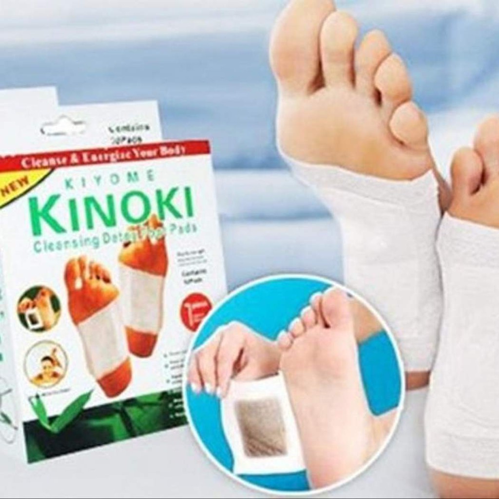 KIYOME KINOKI CLEANSING DETOX FOOT PADS