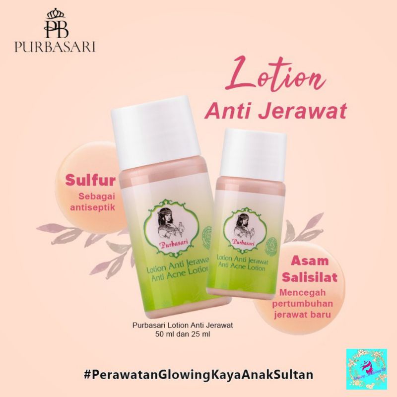 ♡Happyshoping88♡Purbasari Lotion Anti Jerawat - Obat Jerawat