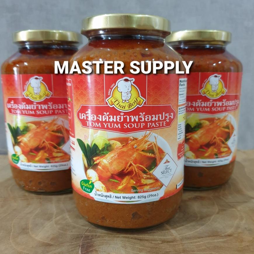 

THAI BOY TOM YUM SOUP PASTE 825 GR / BUMBU TOM YAM BEST SELLER