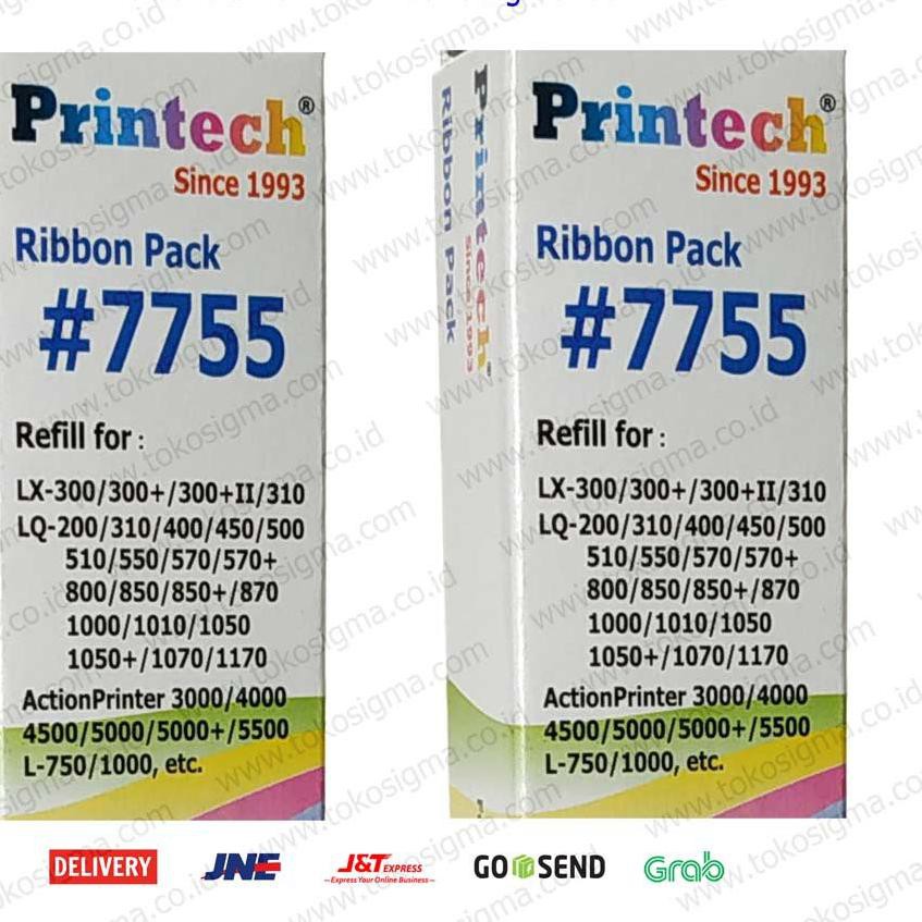 

【FLASH GROSIR】 PITA ISI ULANG REFILL RIBBON #7755 FOR EPSON LQ-1170 1070 LX-300 310 hitam
