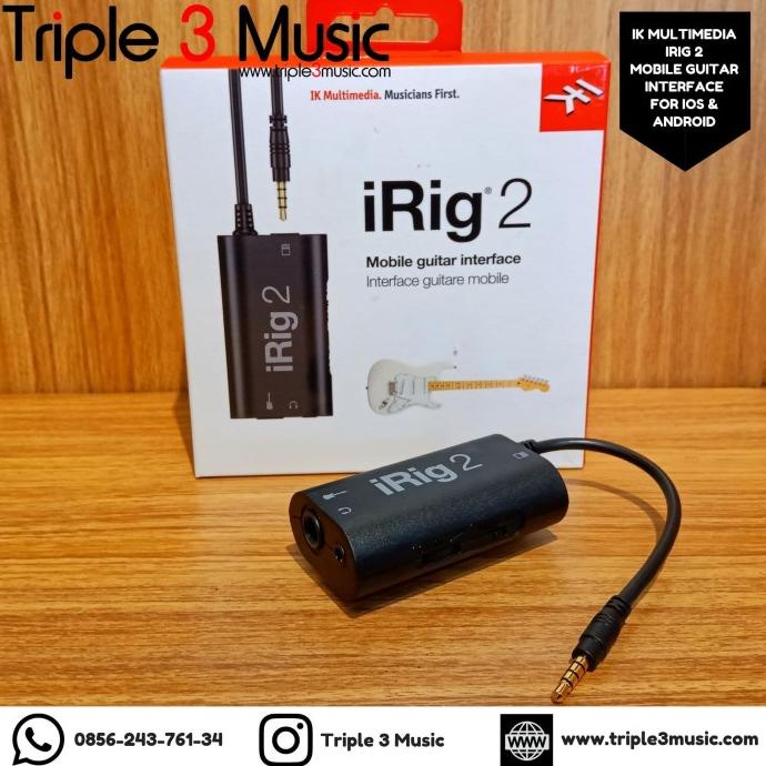 EKSLUSIF irig 2 IK Multimedia gitar interface