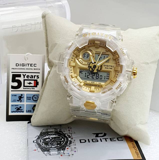 Jam Tangan Pria Digitec Original DG3112 Tahan Air