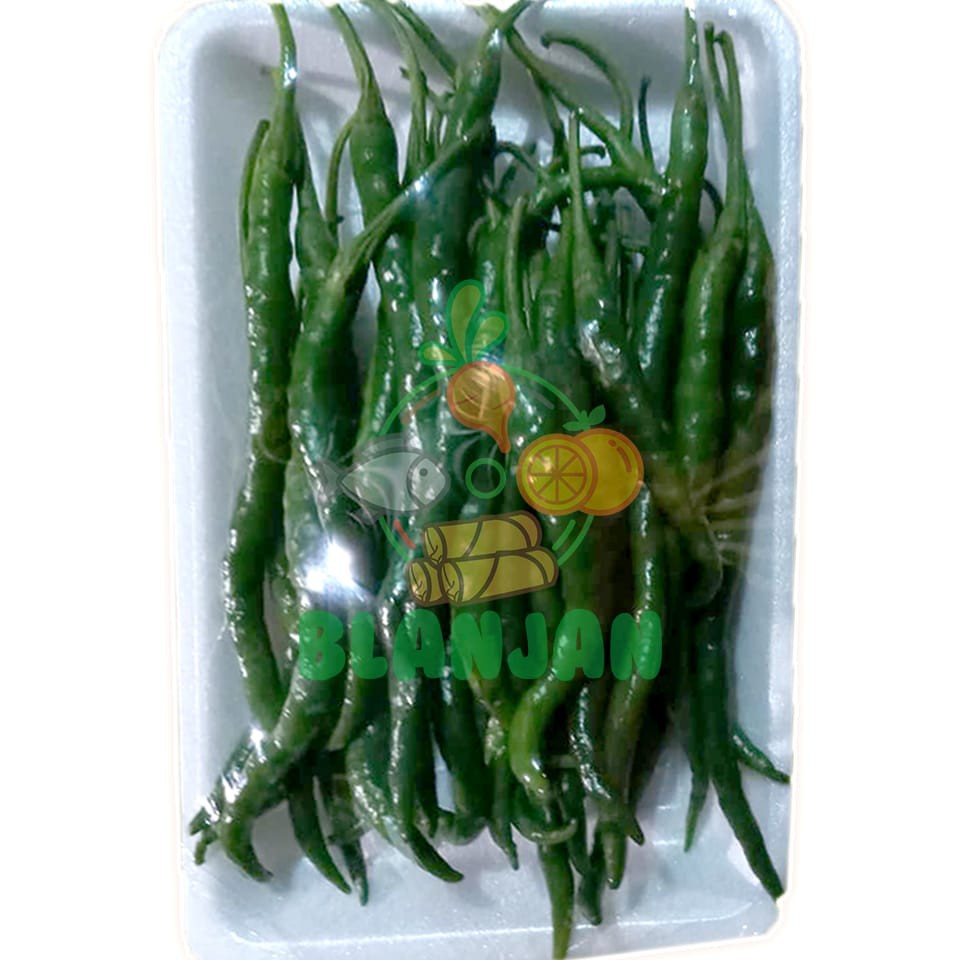 

Jual Cabe Cabai Keriting Hijau per 100 250 500 gram 1 kg Pasar Sayur Bandungan Semarang