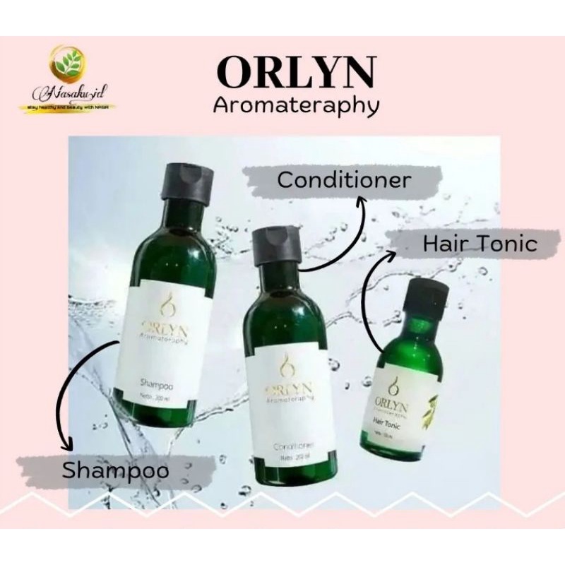 ORLYN SHAMPO ORLYN CONDITIONER ORLYN HAIR TONIC ORLYN NASA