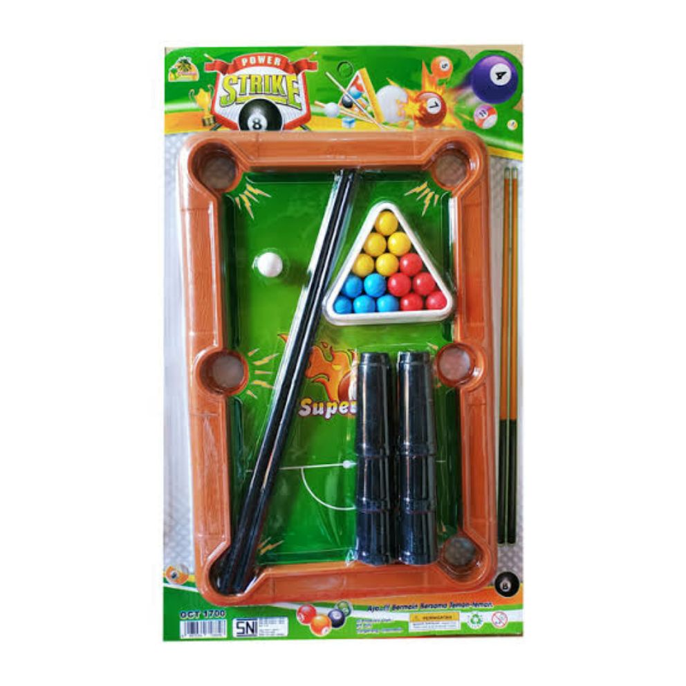 MAINAN ANAK BILLIARD SET / MAINAN BOLA SODOK WAVE BILLIARD - ST 2583