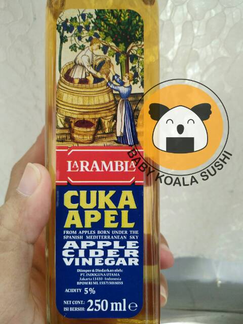 LA RAMBLA Apple Vinegar 250 ml │ Cuka Apel Import Spanyol