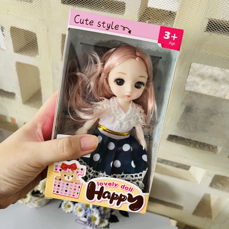 Boneka Yuna Korea Doll Kemasan Box