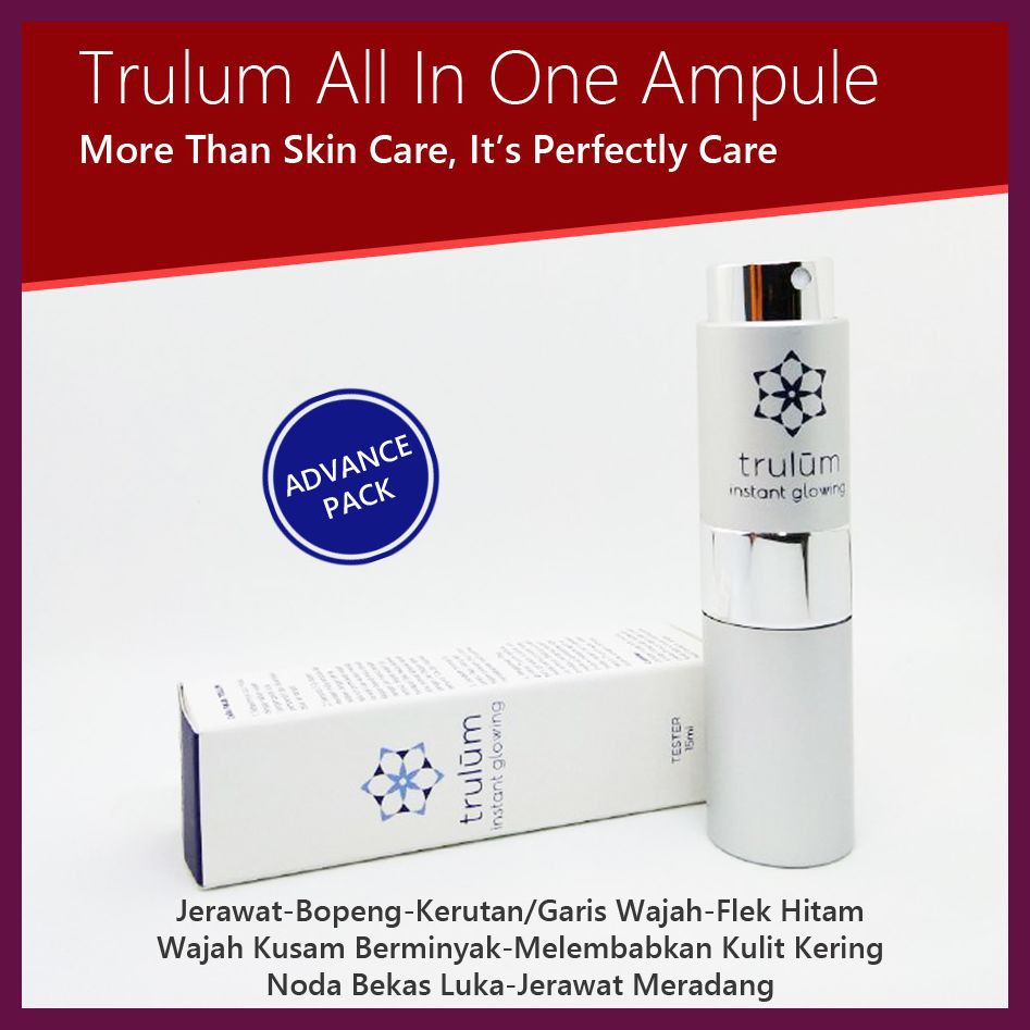 Trulum Menghilangkan Jerawat Flek Hitam Trulum Penghilang Kerutan Wajah