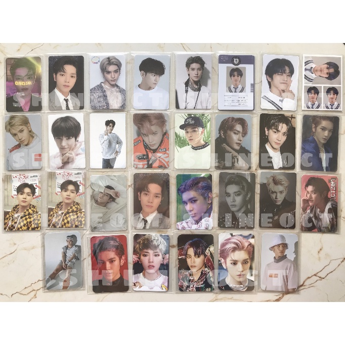 [OPEN FOR SALE chat aja ya kalau mau nego] taeyong photocard pc superm lenti set jalouse nct127 nct 