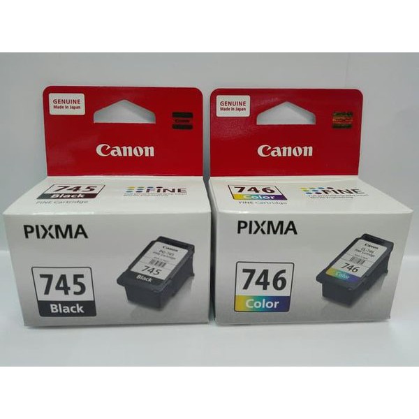 CATRIDGE CANON 745S BLACK 746S COLOR ORIGINAL 1 SET