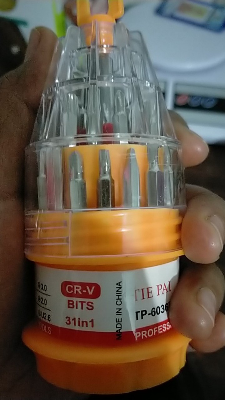 A-004 Obeng Set 31in1 / Obeng Set Telur / Obeng Mini Service Elektronik Hp Sr