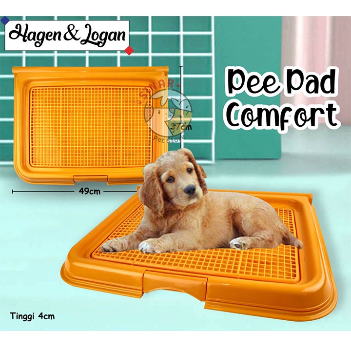 Pee Pad Comfort Dog Training Tray Tempat Latih Pipis Anjing 49 x 37cm