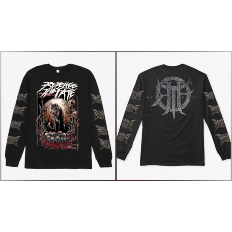 Kaos musik metal REVENGE THE FATE lengan panjang