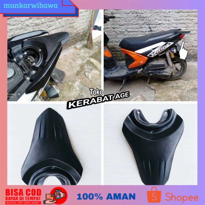 (BISA COD) Aksesoris motor x ride 125 Custom Buntut Ekor Tail