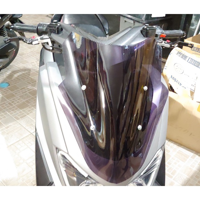 Visor Nmax Replika Sectbill Kaca Tebal Tinggi 45 Cm