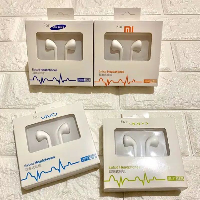 Headset/Earphone VIVO - OPPO - XIAOMI - SAMSUNG - JBL